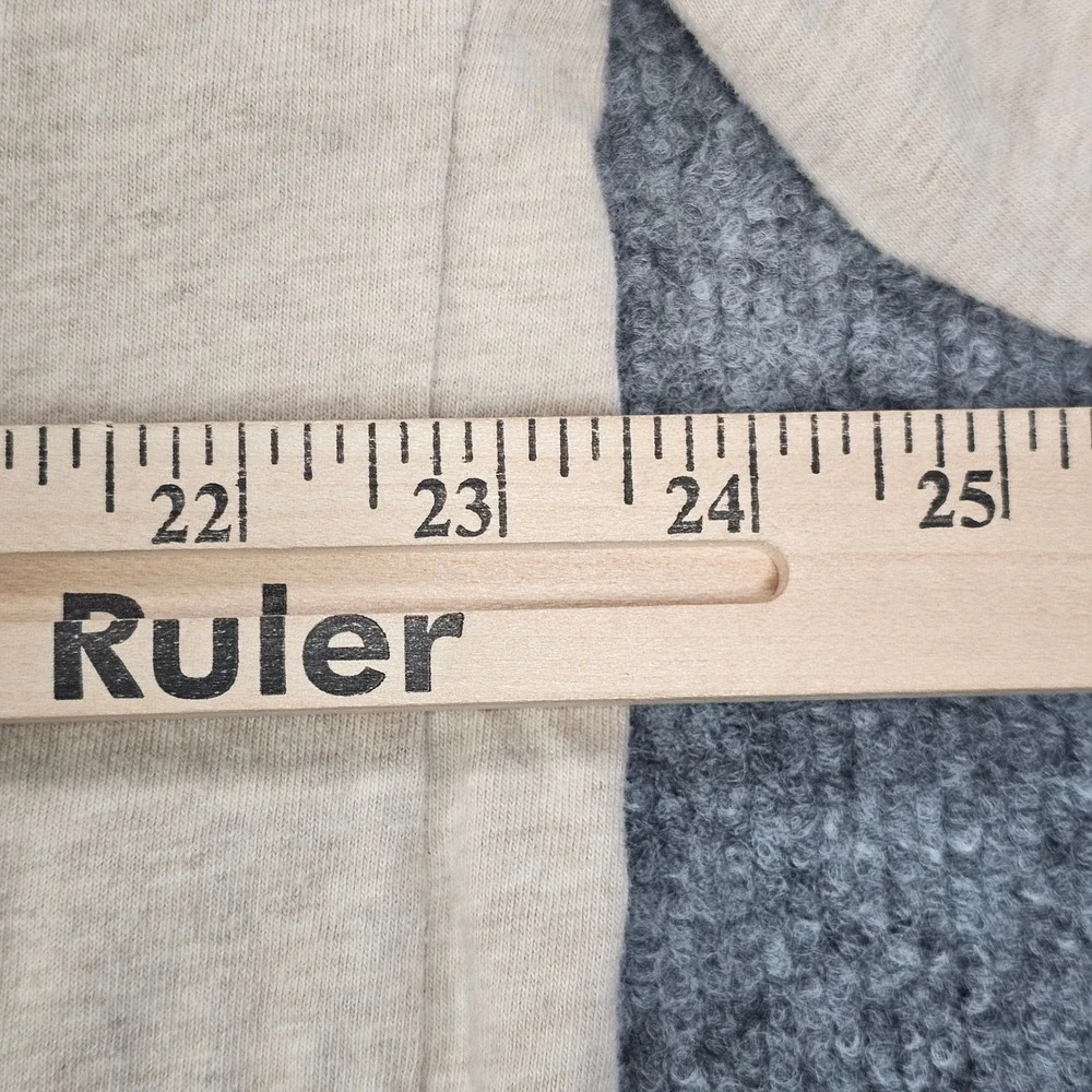 The North Face Men's XL Long Sleeve California Heritage T-Shirt Tan Beige Slub